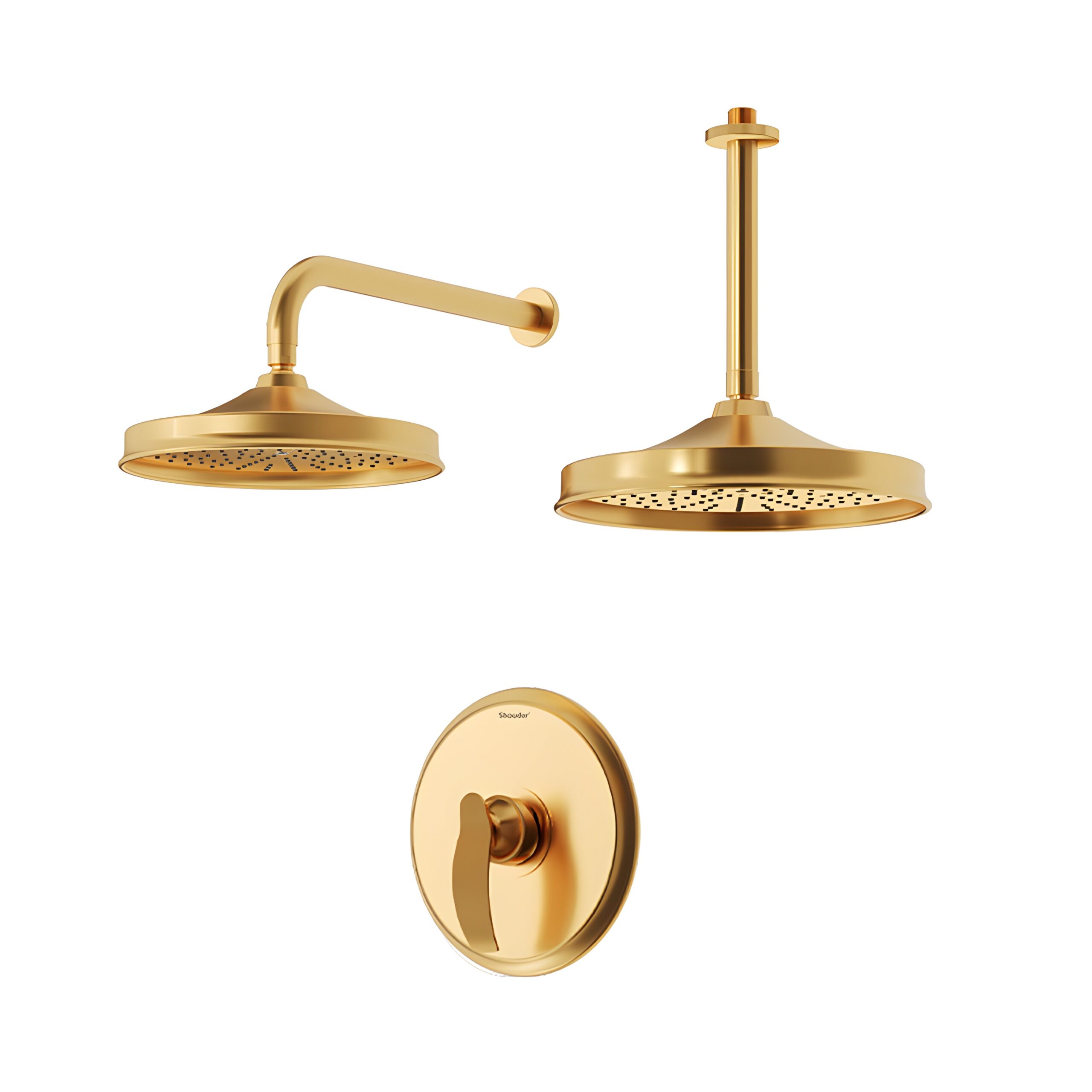 شیر حمام توکار شودر مدل گلوریس تیپ 1 BRASS