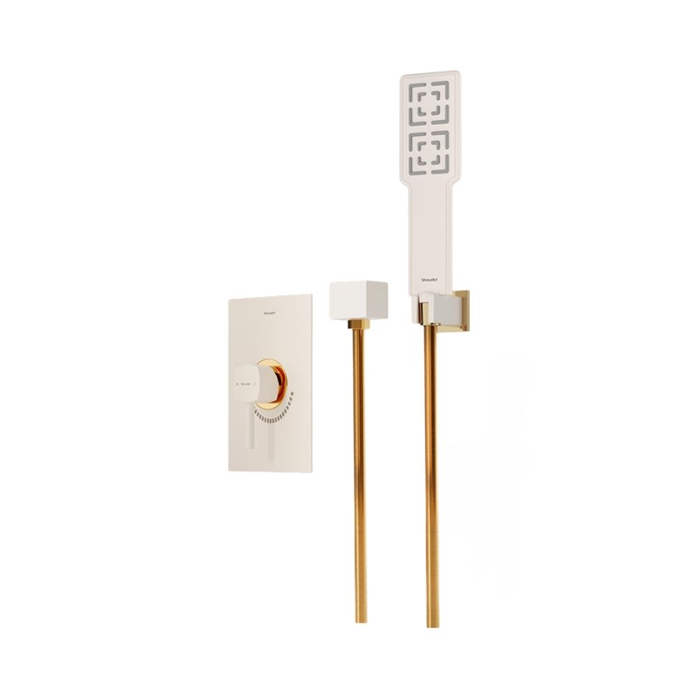 شیر حمام توکار شودر مدل رومر تیپ 2 BRASS