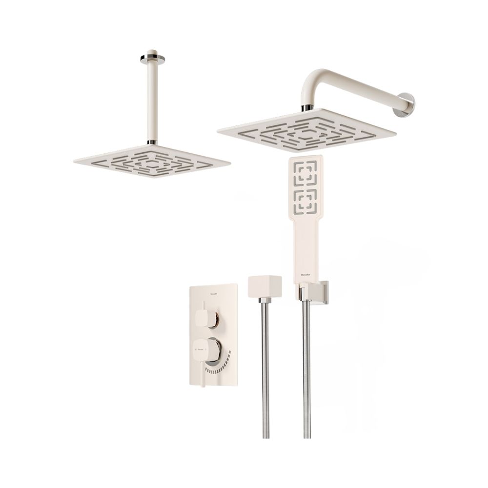 شیر حمام توکار شودر مدل رومر تیپ 3 BRASS
