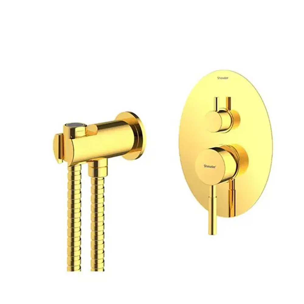 شیر توالت توکار بیده دار شودر مدل روگن