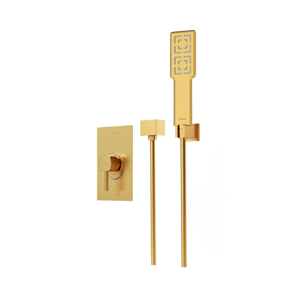 شیر حمام توکار شودر مدل رومر تیپ 2 BRASS