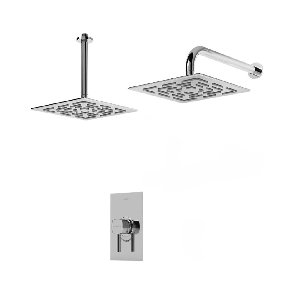 شیر حمام توکار شودر مدل رومر تیپ 1 BRASS