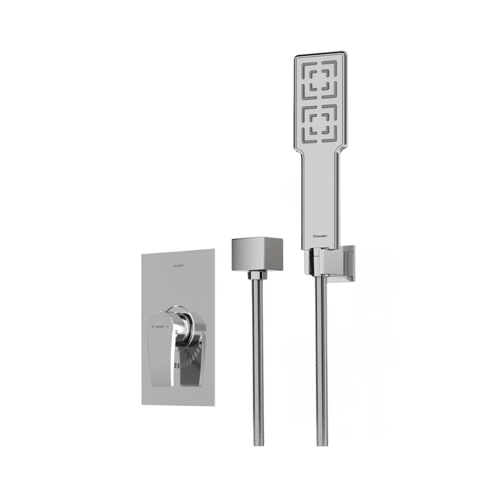 شیر حمام توکار شودر مدل رومر پلاس تیپ 2 BRASS