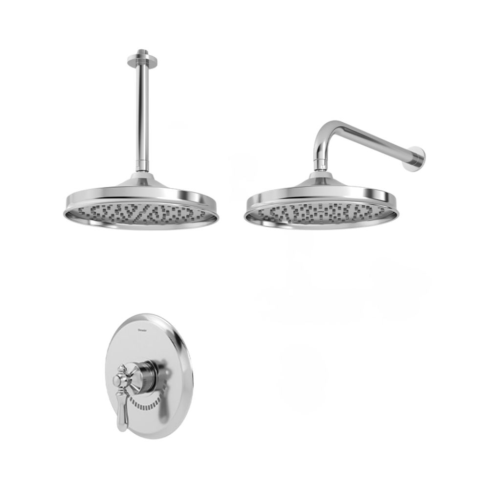 شیر حمام توکار شودر مدل زیگموند تیپ 1 BRASS