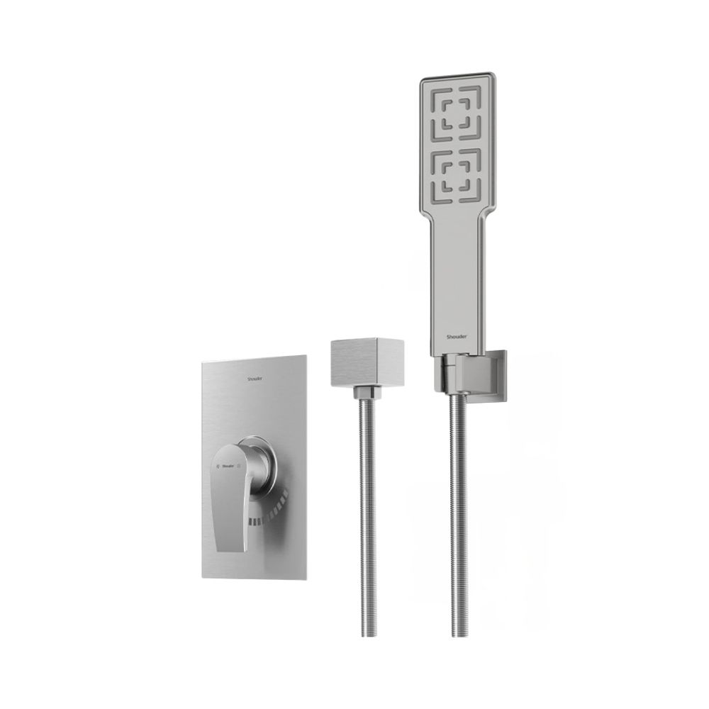 شیر حمام توکار شودر مدل رومر پلاس تیپ 2 BRASS