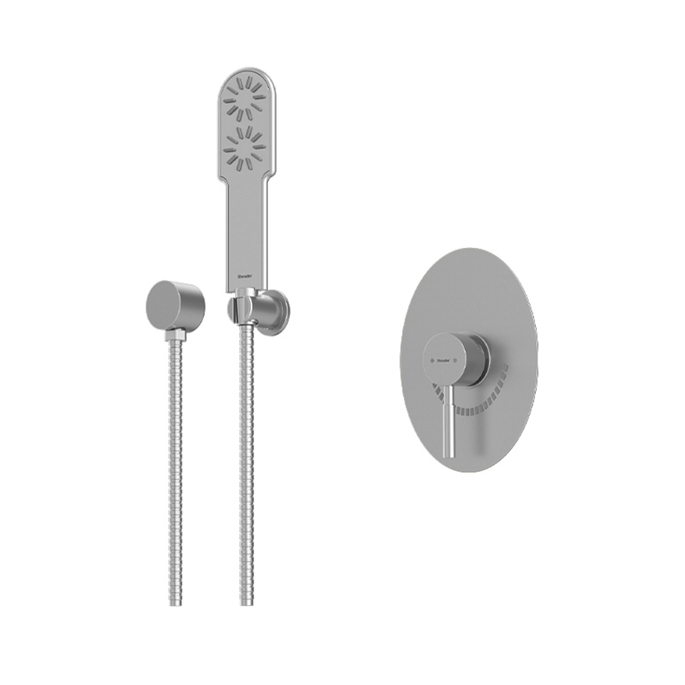 شیر حمام توکار شودر مدل روگن تیپ 2 BRASS